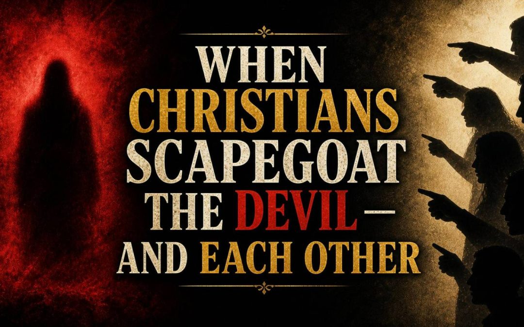 When Christians Scapegoat The Devil — And Each Other
